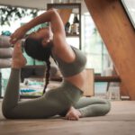 Athlete Yoga - woman doing yoga