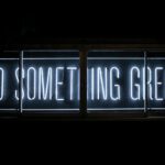 Strength Coach - Do Something Great neon sign