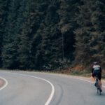 Cycling - men's black bike helmet